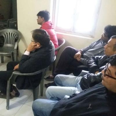 An Investor Awareness Session Dt 17-Jan-16 at Prabhu Appt Sec-21-D Faridabad