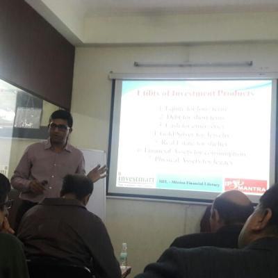 An investor awareness session dt 5-Feb-17 at NJ Branch Faridabad